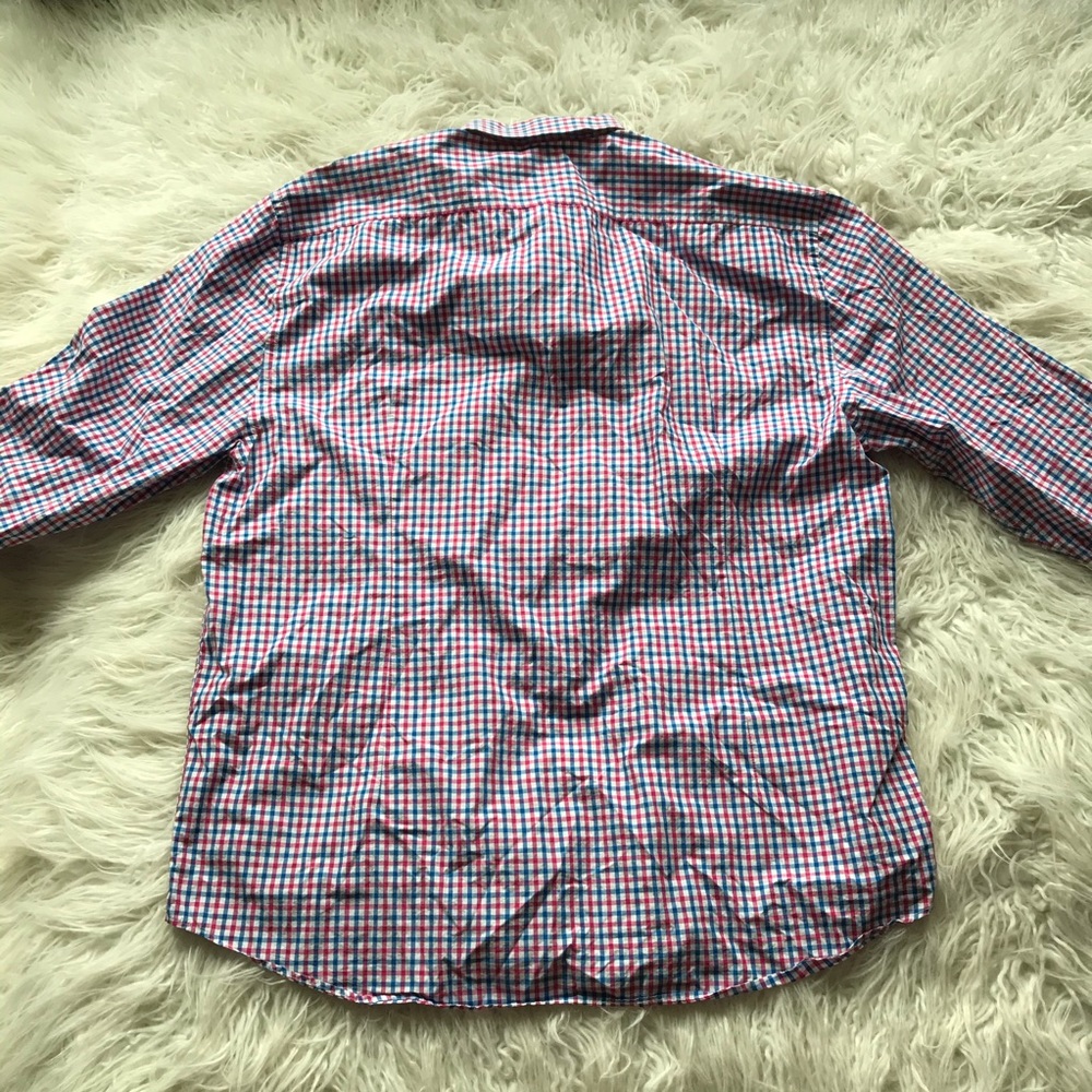 JEREMY ARGYLE CHECK PLAID GINGHAM BUTTON DOWN‎ - Picture 6 of 6